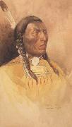 Percy Gray Medicine Crow (mk42) oil painting